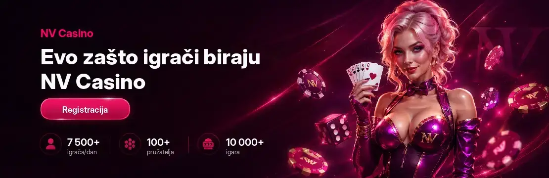 1. NV Casino — izbor urednika